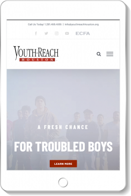 Youth-Reach Houston Website